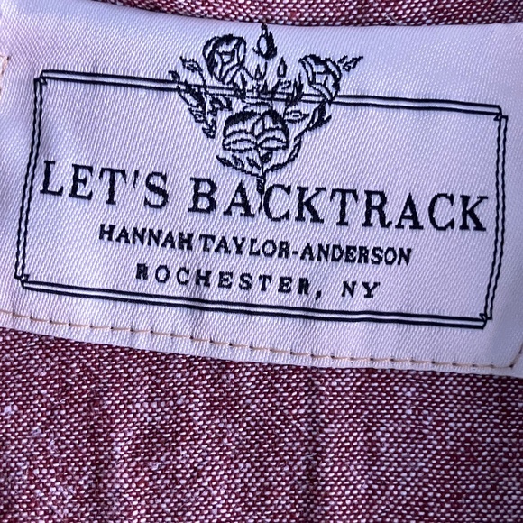 Elegant Mauve Button-Up Dress - Picture 3 of 5